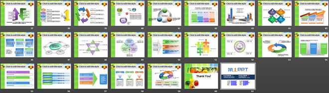 绿色食品PPT模板
